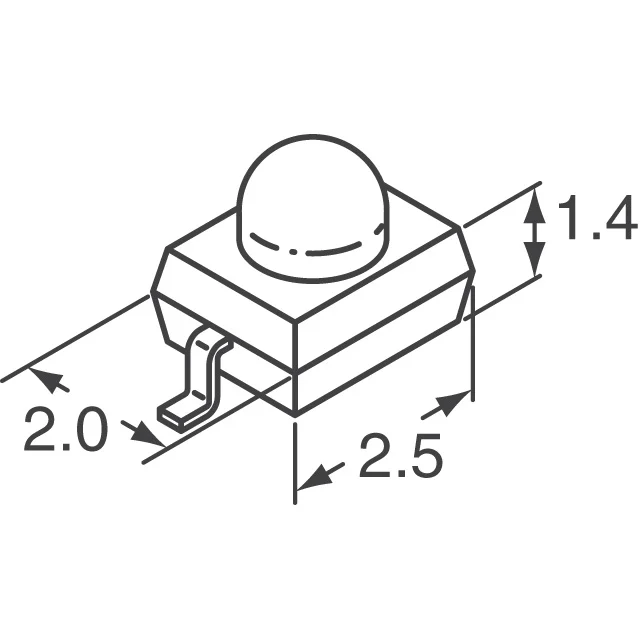 TEMD1000 Vishay Semiconductor Opto Division  Sensori ottici - Fotodiodi